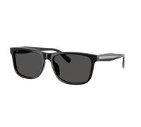 Coach Hombre Sunglass HC8454U CDP55 - Color del Marco: Negro, Color de la Lente: Gris liso