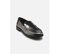 Coach Jocelyn crinkle metallic loafer 36 Plata