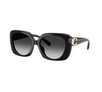 Coach Mujer Sunglass CAD33 - Color del Marco: Negro, Color de la Lente: Gris Degradado