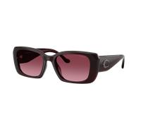 Coach Mujer Sunglass CBY82 - Color del Marco: Merlot lechoso, Color de la Lente: Merlot Gradient