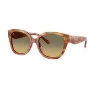 Coach Mujer Sunglass CBY94 - Color del Marco: Striated Bark/Moss, Color de la Lente: Verde y gris degradado