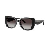 Coach Mujer Sunglass CDP48 - Color del Marco: Negro, Color de la Lente: Gris Degradado