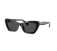 Coach Mujer Sunglass CDP52 - Color del Marco: Negro, Color de la Lente: Gris liso