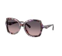 Coach Mujer Sunglass CW225 - Color del Marco: Carey perla amatista, Color de la Lente: Smoke Purple Gradient