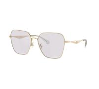 Coach Mujer Sunglass HC7168 CW189 - Color del Marco: Dorado claro brillante, Color de la Lente: Grey Photochromatic