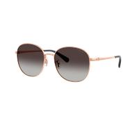 Coach Mujer Sunglass HC7189 CDP39 - Color del Marco: Rose Gold Brillante, Color de la Lente: Gris Degradado