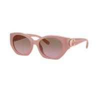 Coach Mujer Sunglass HC8407U CW194 - Color del Marco: Ante lechoso, Color de la Lente: Marrón y rosado degradado