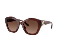 Coach Mujer Sunglass HC8421U CAD31 - Color del Marco: Avellana lechoso, Color de la Lente: Polarized Marrón Degradado