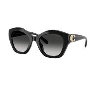 Coach Mujer Sunglass HC8421U CAD31 - Color del Marco: Negro, Color de la Lente: Gris Degradado