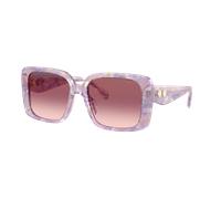 Coach Mujer Sunglass HC8424U CAD54 - Color del Marco: Acuarela morado perlado, Color de la Lente: Degradado rosa morado