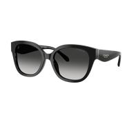 Coach Mujer Sunglass HC8438U CBY94 - Color del Marco: Negro, Color de la Lente: Gris Degradado