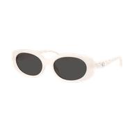Coach Mujer Sunglass HC8443D CBY84 - Color del Marco: Nube lechosa, Color de la Lente: Gris liso