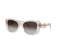 Coach Mujer Sunglass HC8450U CDP48 - Color del Marco: Gris, Color de la Lente: Gris Degradado