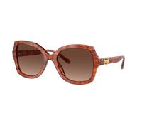 Coach Mujer Sunglass L1147 - Color del Marco: Carey Caramelo, Color de la Lente: Polarized Marrón Degradado