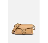 Coach Polished Pebble Leather Tabby Shoulder B T.U Beige