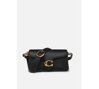 Coach Polished Pebble Leather Tabby Shoulder B T.U Negro