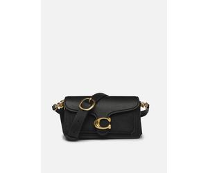 Coach Polished Pebble Leather Tabby Shoulder B T.U Negro