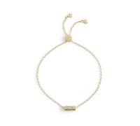 Coach Pulsera acolchada para mujer, Talla única, Latón, No es una piedra preciosa