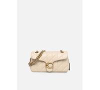 Coach Quilted Tabby Shoulder Bag 26 With Chain T.U Blanco