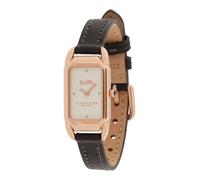 COACH Reloj analógico 'Cadie' oro rosa / negro One Size oro rosa / negro