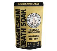 Coach Soak Recovery Bath Soak, Copos de magnesio rejuvenecedores para después del entrenamiento, 21 minerales, aceites esenciales y sales de baño del Mar Muerto, 1,36 kg (Energizing Citrus)