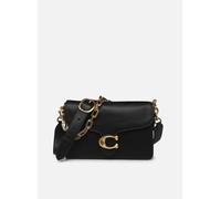 Coach Soft Grain Leather Chain Tabby Shoulder T.U Negro