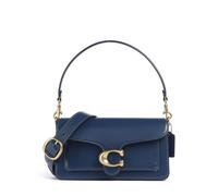Coach Tabby 26 Bolso de hombro azul oscuro, cuero, mujer