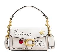 Coach Tabby Bag 12 con dibujo impreso, B4/Chalk Multi