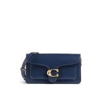 Coach Tabby Chain Bandolera azul oscuro, cuero, mujer