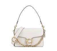 Coach Tabby Soft Chain | Bolso de hombro | blanco | cuero de grano fino