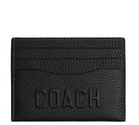 Coach Tarjetero gráfico para hombre, Negro -, Talla única, Tarjetero con gráfico Coach