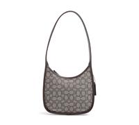 Coach The Coach Originals Curve Signature Jacquard Bolso de hombro moreno, lona, mujer