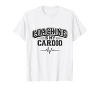 Coaching Is My Cardio Funny Coach Gift Fin de Temporada Camiseta