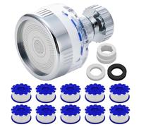 COACOM 1 Conjunto De Grifo Y 10 Piezas De Elemento De Filtro, Grifo A Prueba De Salpicaduras, Grifo De Cocina, Accesorios De Fregadero, Grifo Rotativo.