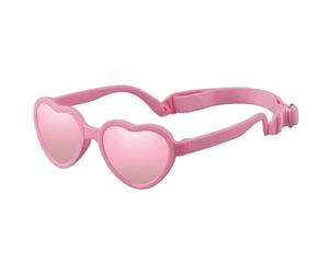 COACOM 1 Par De Gafas De Sol Infantiles En Forma De Corazón, Protección Solar Adorable, Creativo Y Moderno, Gafas Protectoras Para Niños, Accesorios Para Viajes Al Aire Libre.