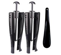 COACOM 1 Par De Soportes para Botas Y 1 Extractor De Zapatos, Alicates para Botas, Soporte De Resorte para Botas, Adecuado para Botas De Tubo Medio, Botas De Nieve Y Botas De Cuero (Negro).