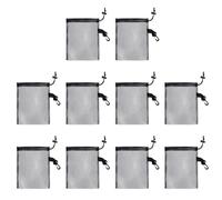 COACOM 10 bolsas de malla con cordón, para coleccionables de juguetes, artículos deportivos, regalos y embalaje