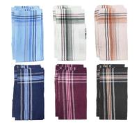 COACOM 12 pañuelos de bolsillo para hombre, pañuelos de bolsillo para hombre, de algodón, pañuelos clásicos de para hombres y mujeres, suaves y duraderos para bodas, fiestas y