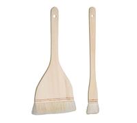 COACOM 2 Piezas De Cepillo De Mango De Madera, Cepillo De Pintura Al Óleo, Cepillo De Pintura, Herramientas De Pintura, Cepillo Duradero, Cepillo Multifunción.