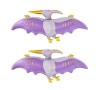 COACOM 2 Piezas De Dibujos Animados De Dinosaurios, Globos De Fiesta para Niños, Globos De Decoración De Fiestas, Globos De Juguete para Niños, Globos Creativos De Cine De Aluminio.