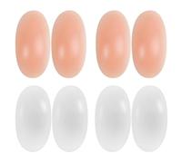 COACOM 4 Pares De Almohadillas De Silicona, Artefacto Creativo De Hombro De Ángulo Derecho, Autoadhesivos Y No Deslizantes, Reutilizables, Hombreras De Ropa.