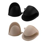 COACOM 4 Piezas Clips De Aislamiento Térmico De Silicona, Accesorios para Hornear, Herramientas De Cocina, Guantes De Mini Horno, Guantes Resistentes A Alta Temperatura.