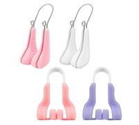 COACOM 4 Piezas De Silicona -Producida, Clip Nasal, Cáscara Nasal, Clip De Belleza De La Nariz, Soporte Nasal, Herramienta De Belleza.