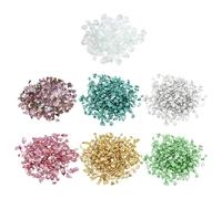 COACOM 7 Paquetes De Chips De Vidrio Rotos, Grava Irregular De Brillo, Múltiples Usos, Joyas De Arte De Uñas De Moda Exquisitas, Relleno De Jarrones De Joyería De Bricolaje.