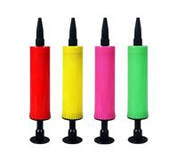 COACOM Bomba De Globo Manual De 4 Piezas, Ahorro De Mano De Obra E Inflación Rápida, Liviana, Portátil Y Fácil De Usar, Adecuada para La Decoración De Fiestas(Colores Aleatorios).