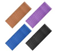 COACOM Red de ducha de esponja africana, 4 unidades, para bañar y exfoliar el cuerpo de hombres y mujeres (30 x 80 cm), Policromado.