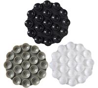 COACOM Ventosas Redondas De Silicona De Doble Cara De 6 Piezas, Soporte para Teléfono Móvil con Ventosa, Pegamento Antideslizante, Decoración Universal para Teléfono Móvil.