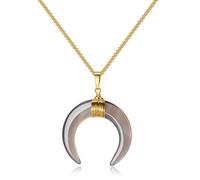 coai Mujer Not stamped chapado en oro, acero inoxidable other-shape Agate