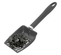 Coal Ash Sifter 12.8 Inch Heat Resistant Stainless Steel Fire Pit Sifter Shovel | Hollow Out Ash Scoop For Wood Stove BBQ Campfire Charcoal Grill Camping Garden Fireplace Cleaning
