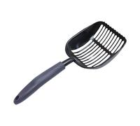 Coal Shovel Tool - Large Capacity Scoop | Iron & Heat Resistant Fireplace Ash Sifter, Heavy Duty Grilling Supplies for Wood Stove Outdoor Fire Pit Grate and Efficient Burning Maintenance